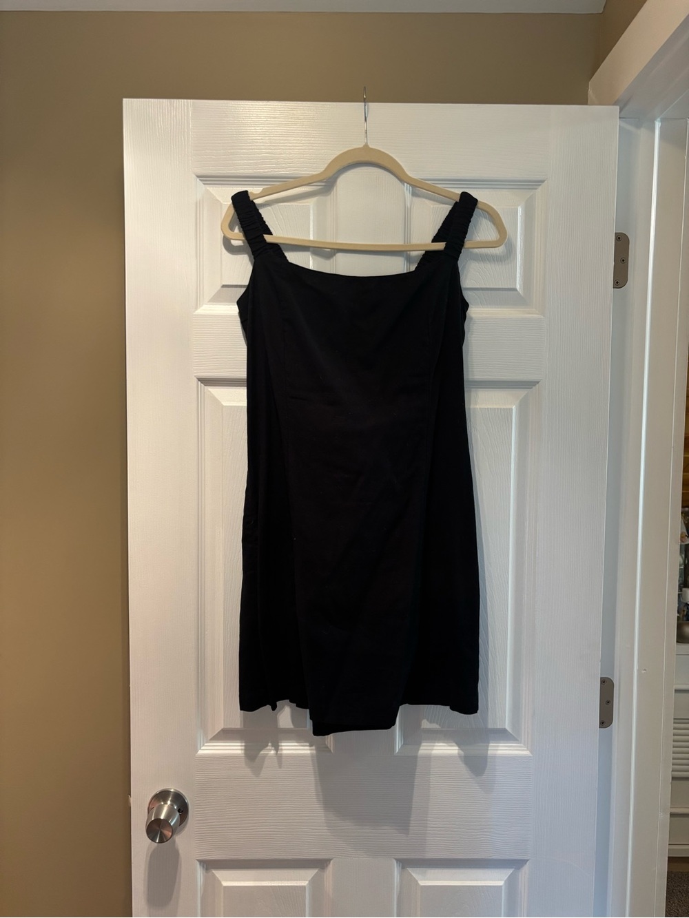 Free People Black Mini Dress with Bows